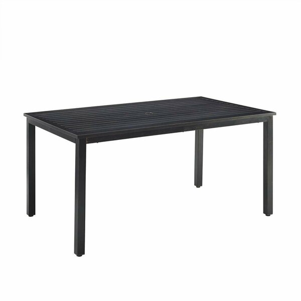 Kd Americana Kaplan Outdoor Dining Table, Oil Rubbed Bronze KD2613713